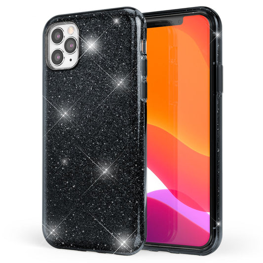 NALIA Glitter Phone Case Compatible with iPhone 11 Pro, Diamond Glitter Phone Case Cover