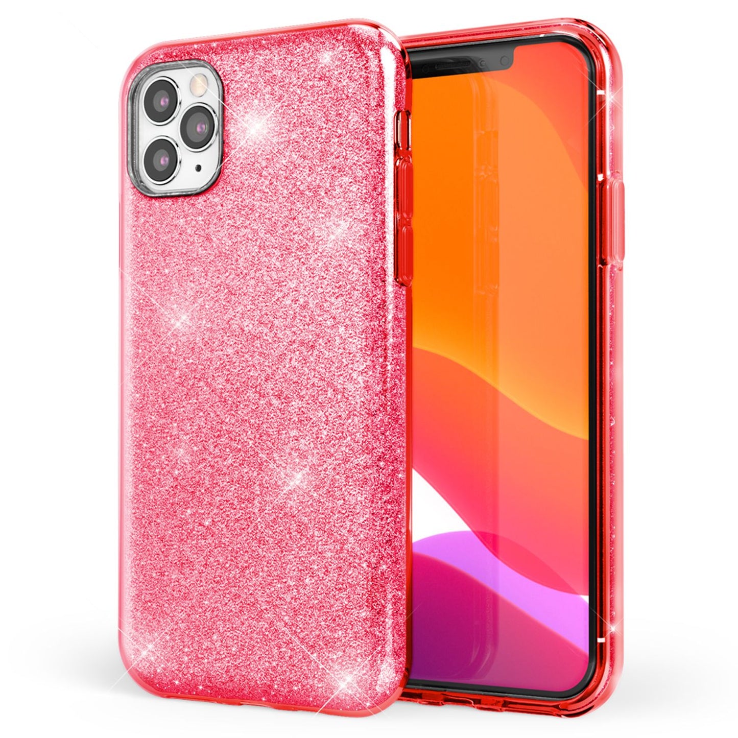 NALIA Glitter Phone Case Compatible with iPhone 11 Pro, Diamond Glitter Phone Case Cover