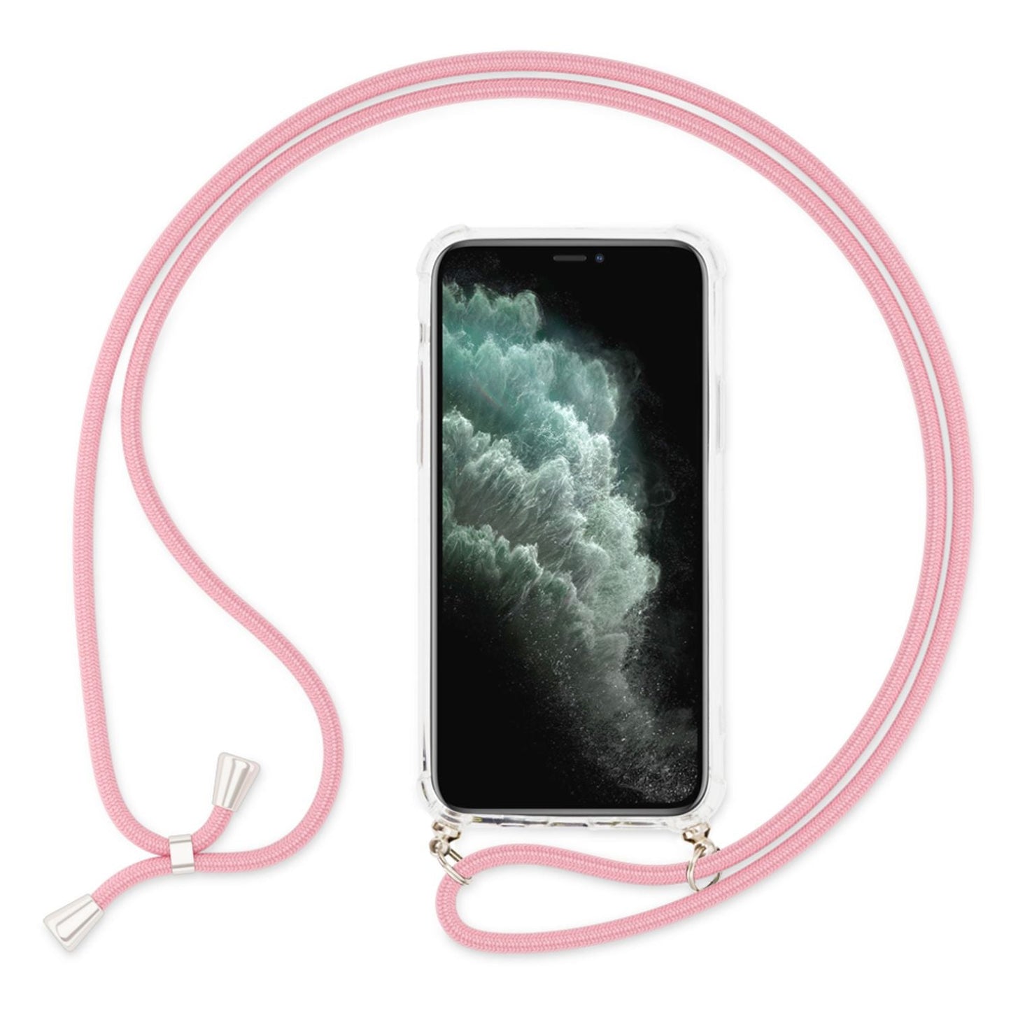 NALIA Phone Case with Chain for iPhone 11, Necklace Case with Shoulder Strap
