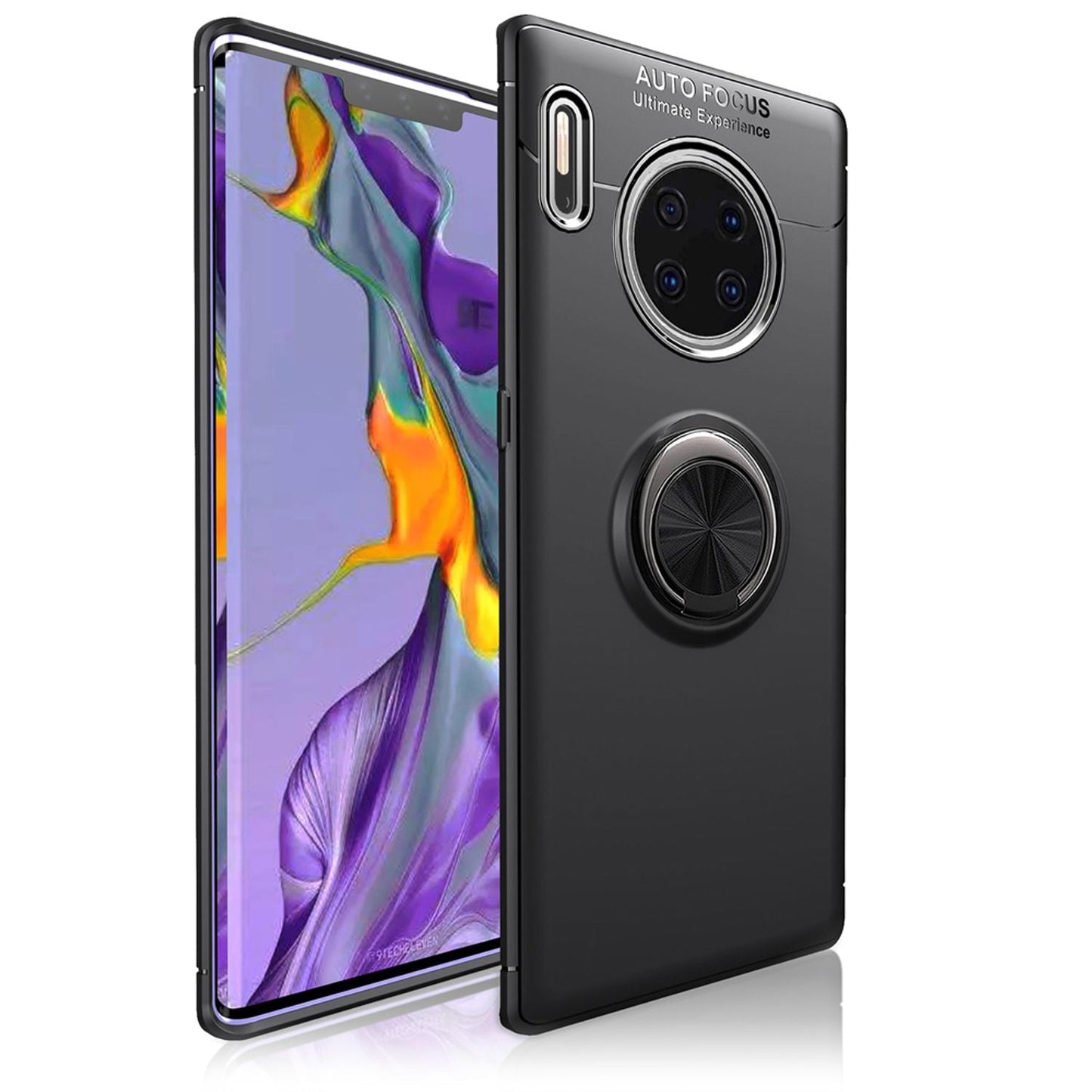 NALIA Ring símahulstur fyrir Huawei Mate 30 Pro / Mate 30 Pro 5G símahulstur með festi