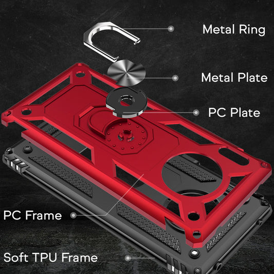 NALIA Ring símahulstur fyrir Huawei Mate 30 Pro / Mate 30 Pro 5G höggþolið hulstur