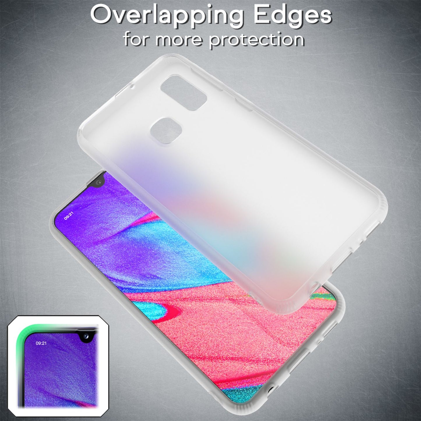 NALIA Mobile Phone Case for Samsung Galaxy A20e, Slim Protective Bag Case Bumper Pouch