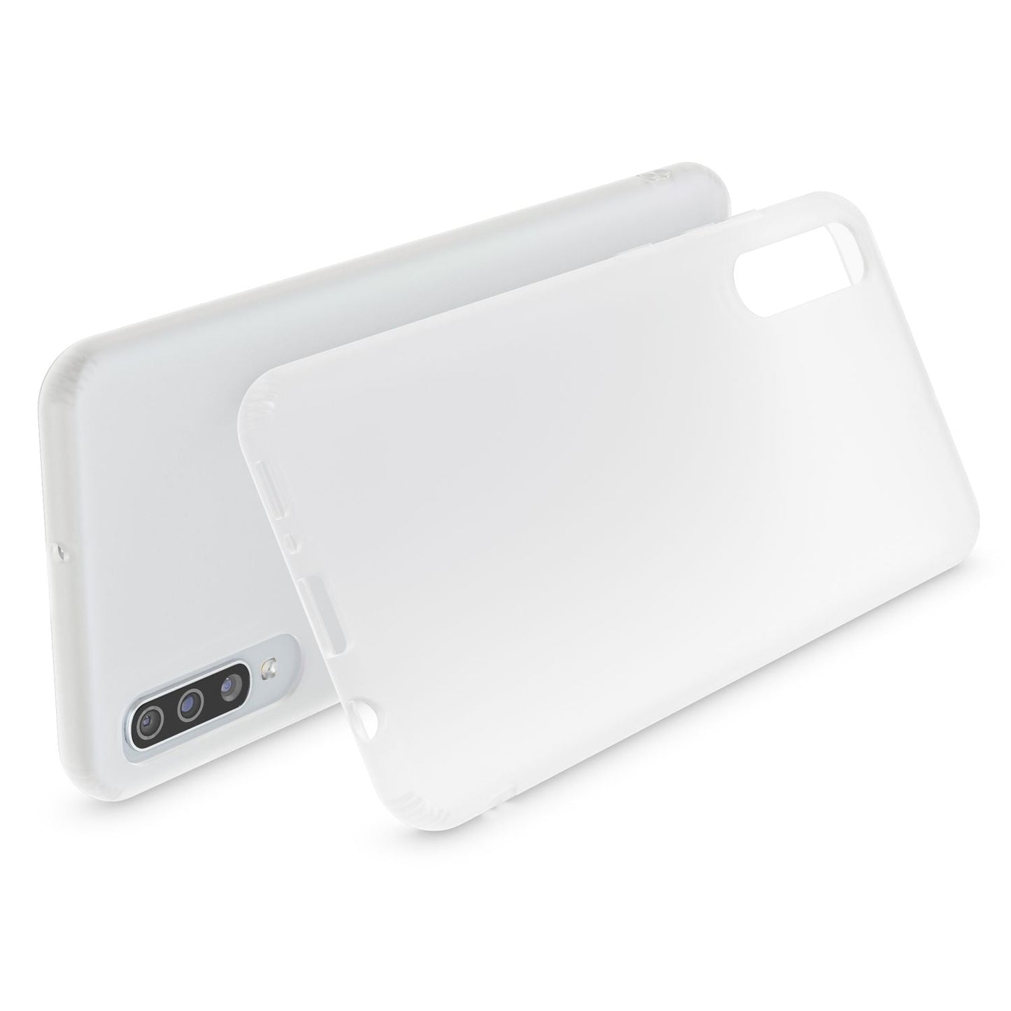 NALIA farsímahulstur fyrir Samsung Galaxy A50, þunnt verndandi hulstur með stuðara og veski