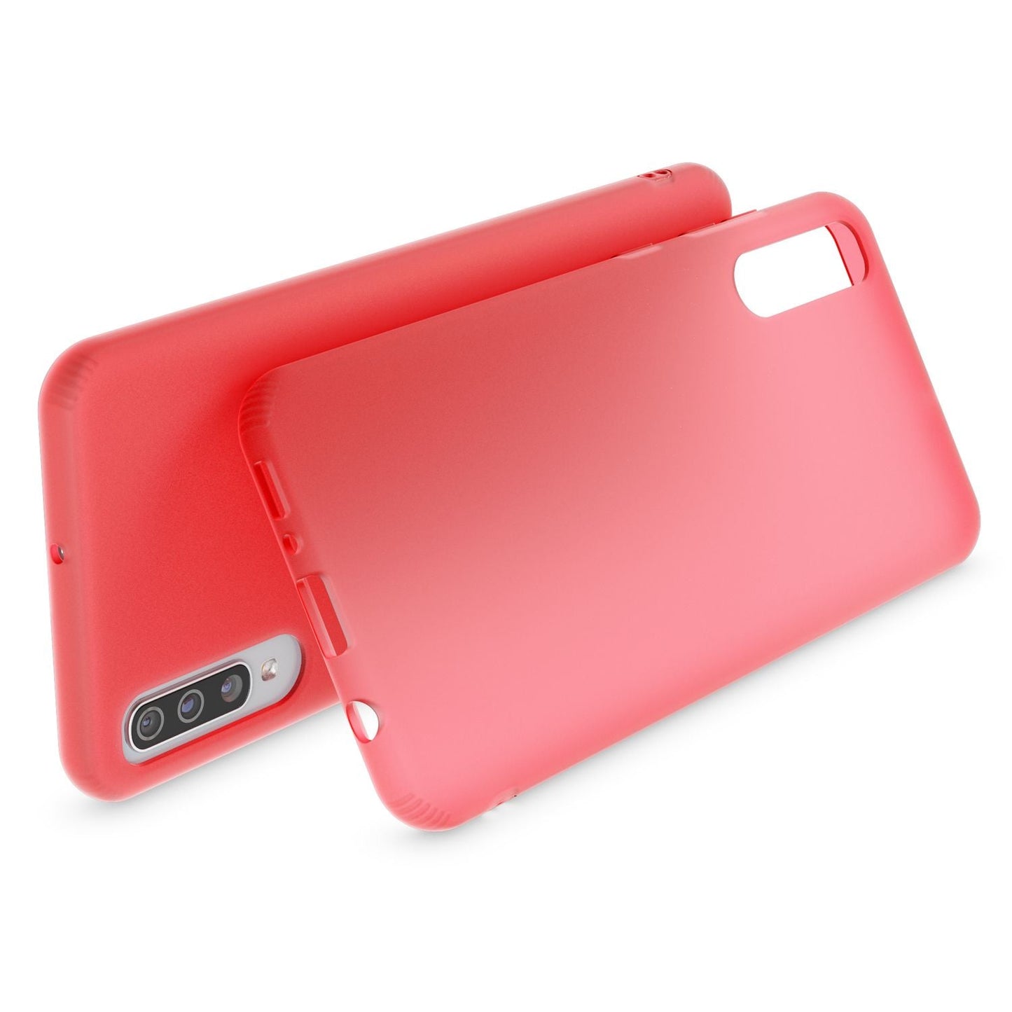 NALIA farsímahulstur fyrir Samsung Galaxy A70, þunnt verndandi hulstur með stuðara og veski