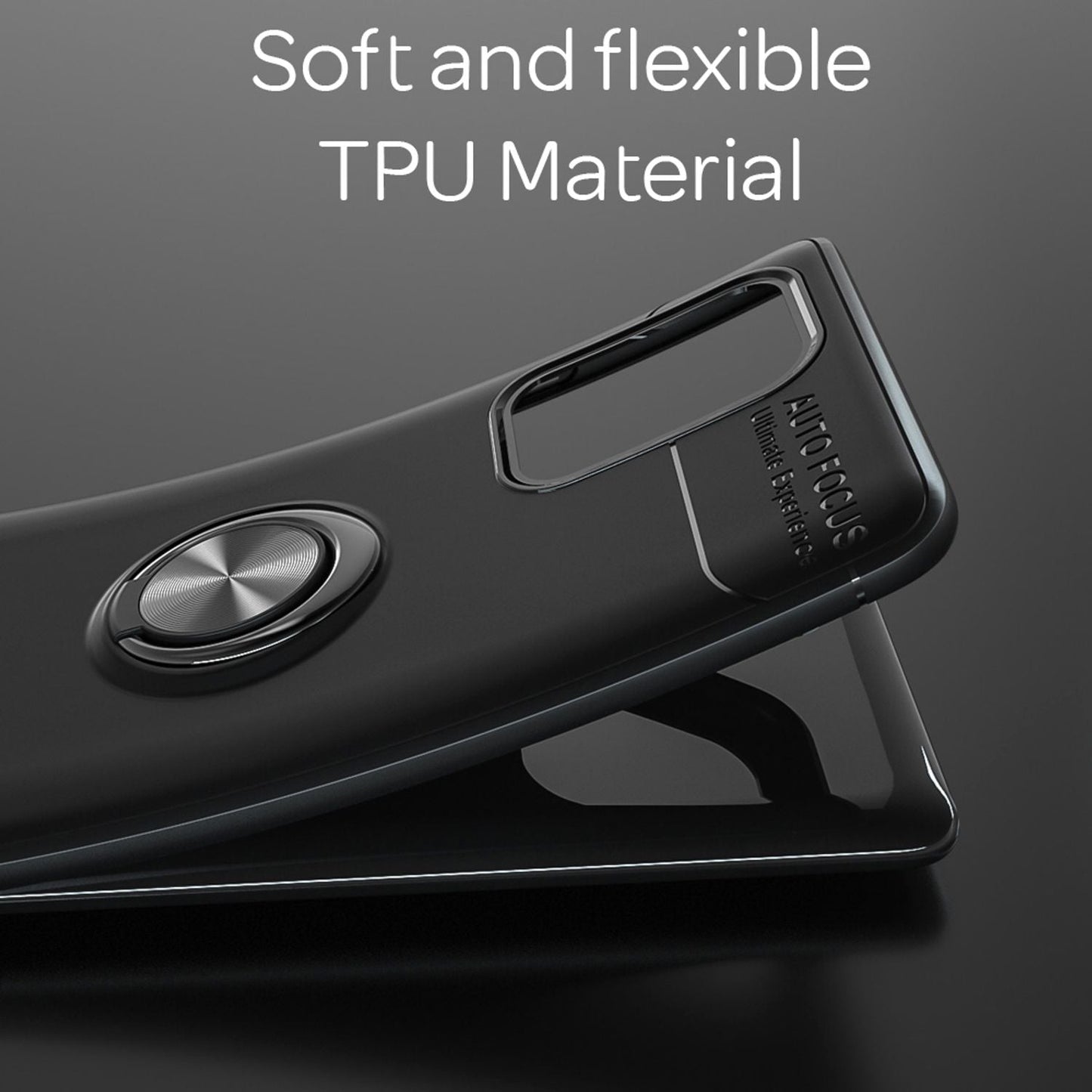 NALIA 360° Ring Handy Hülle für Samsung Galaxy S10 Lite, Silikon Cover Case Etui