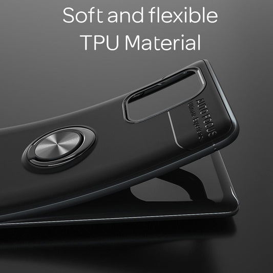 NALIA 360° Ring Handy Hülle für Samsung Galaxy S10 Lite, Silikon Cover Case Etui