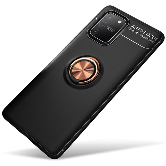 NALIA 360° Ring Handy Hülle für Samsung Galaxy S10 Lite, Silikon Cover Case Etui