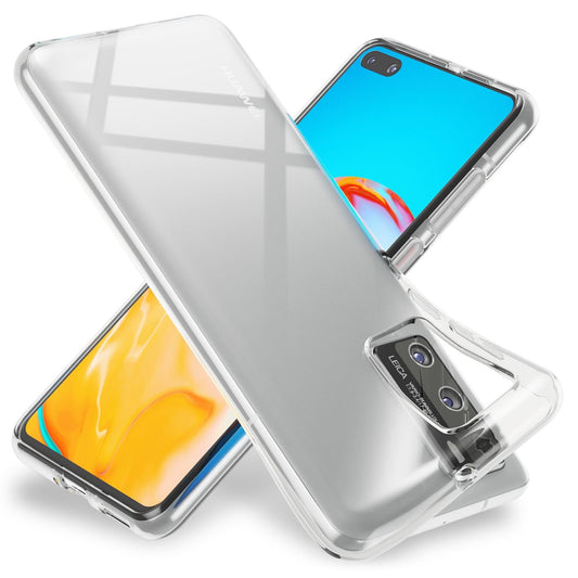 NALIA símahulstur fyrir Huawei P40, þunnt sílikonhlífðarhulstur, mjúkt