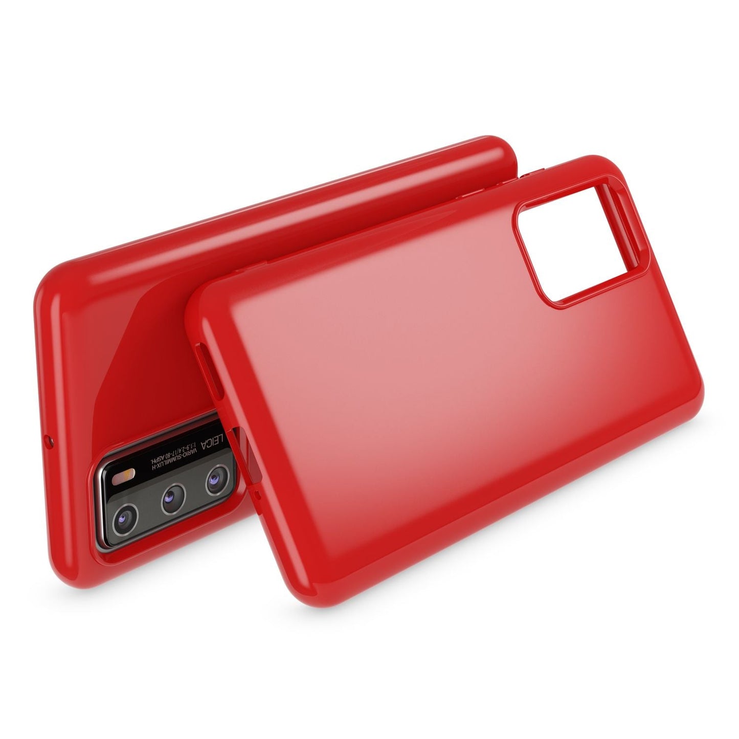 NALIA símahulstur fyrir Huawei P40, þunnt sílikonhlífðarhulstur úr TPU