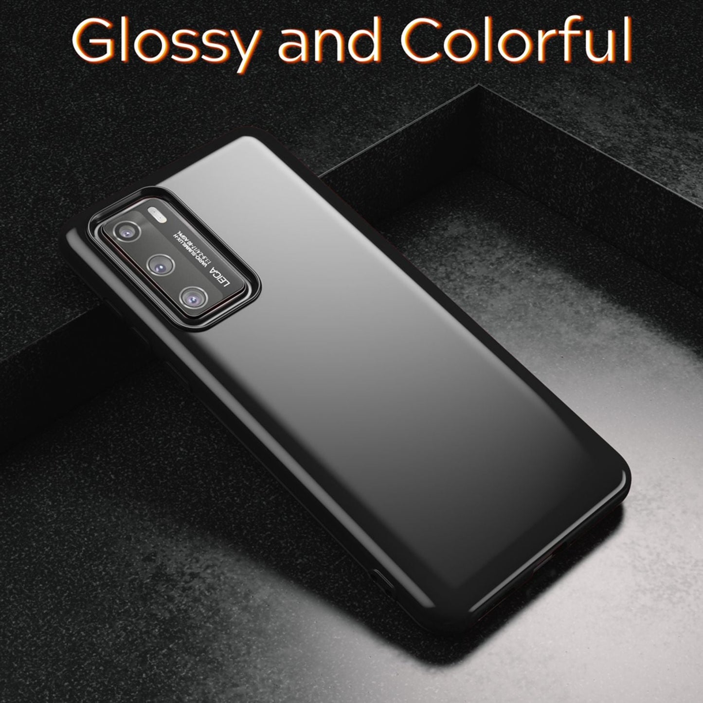 NALIA símahulstur fyrir Huawei P40, þunnt sílikonhlífðarhulstur úr TPU