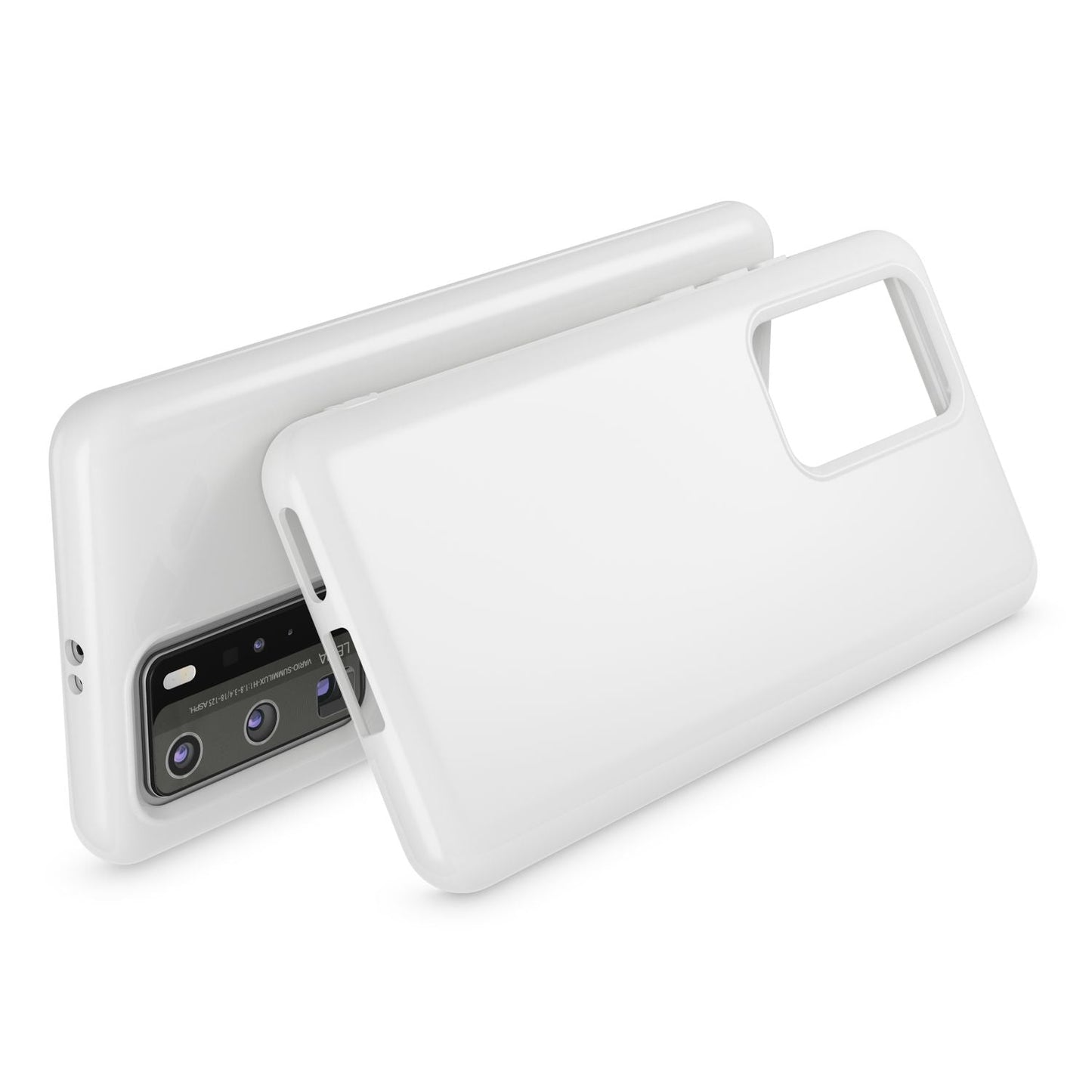 NALIA Phone Case for Huawei P40 Pro, Slim Silicone Protective Case Bumper Cover