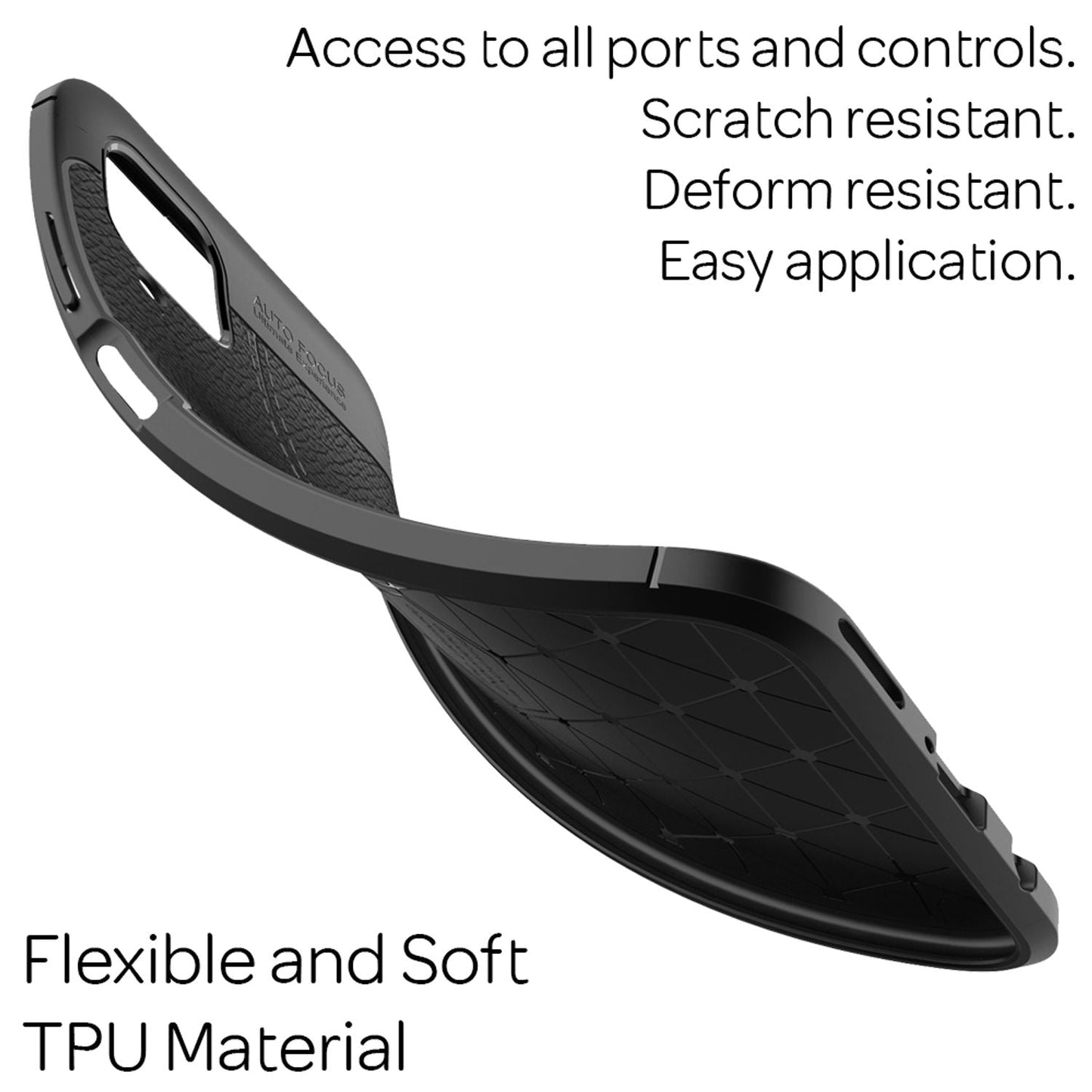 NALIA Phone Case for Huawei P40 Lite, Leather Look, Stylish Phone Case