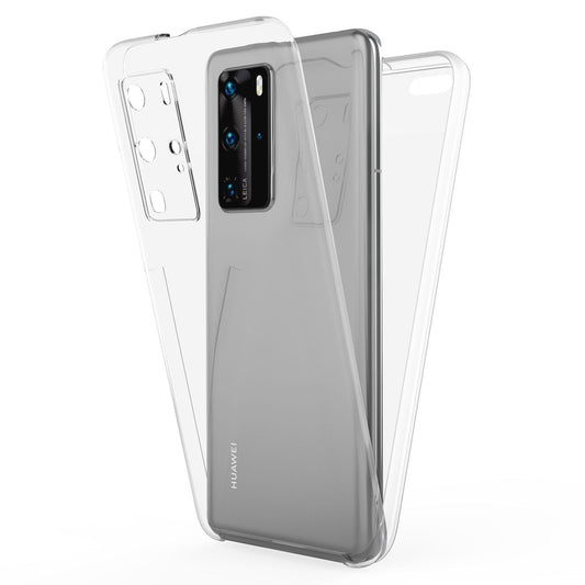 NALIA 360° Phone Case for Huawei P40 Pro, Full Cover Protective Case Bumper