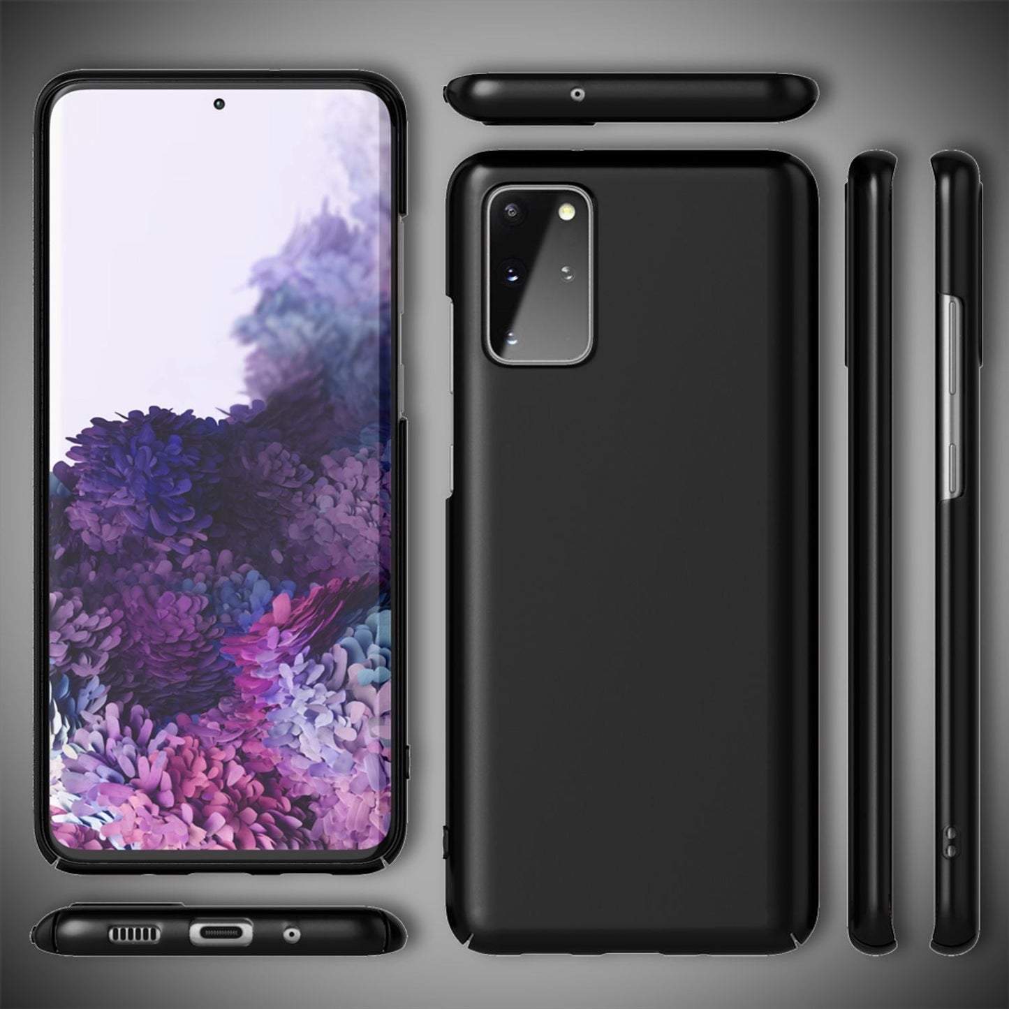 NALIA Hard Case für Samsung Galaxy S20 Plus, Dünne Handy Hülle Cover Bumper Etui