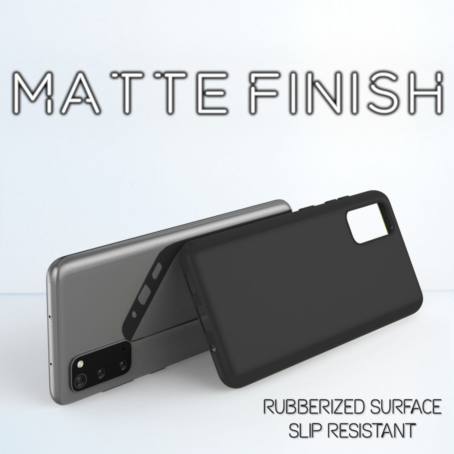 NALIA Neon símahulstur fyrir Samsung Galaxy S20, sílikonhulstur með stuðara