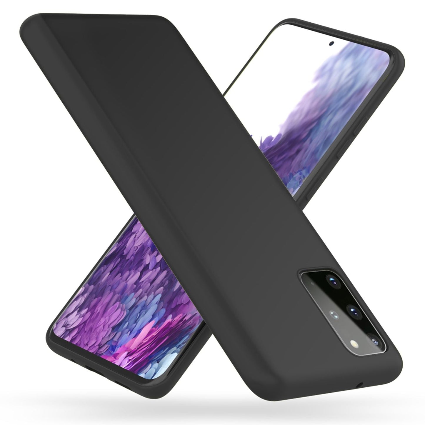 NALIA Neon símahulstur fyrir Samsung Galaxy S20 Plus, sílikonhulstur fyrir síma