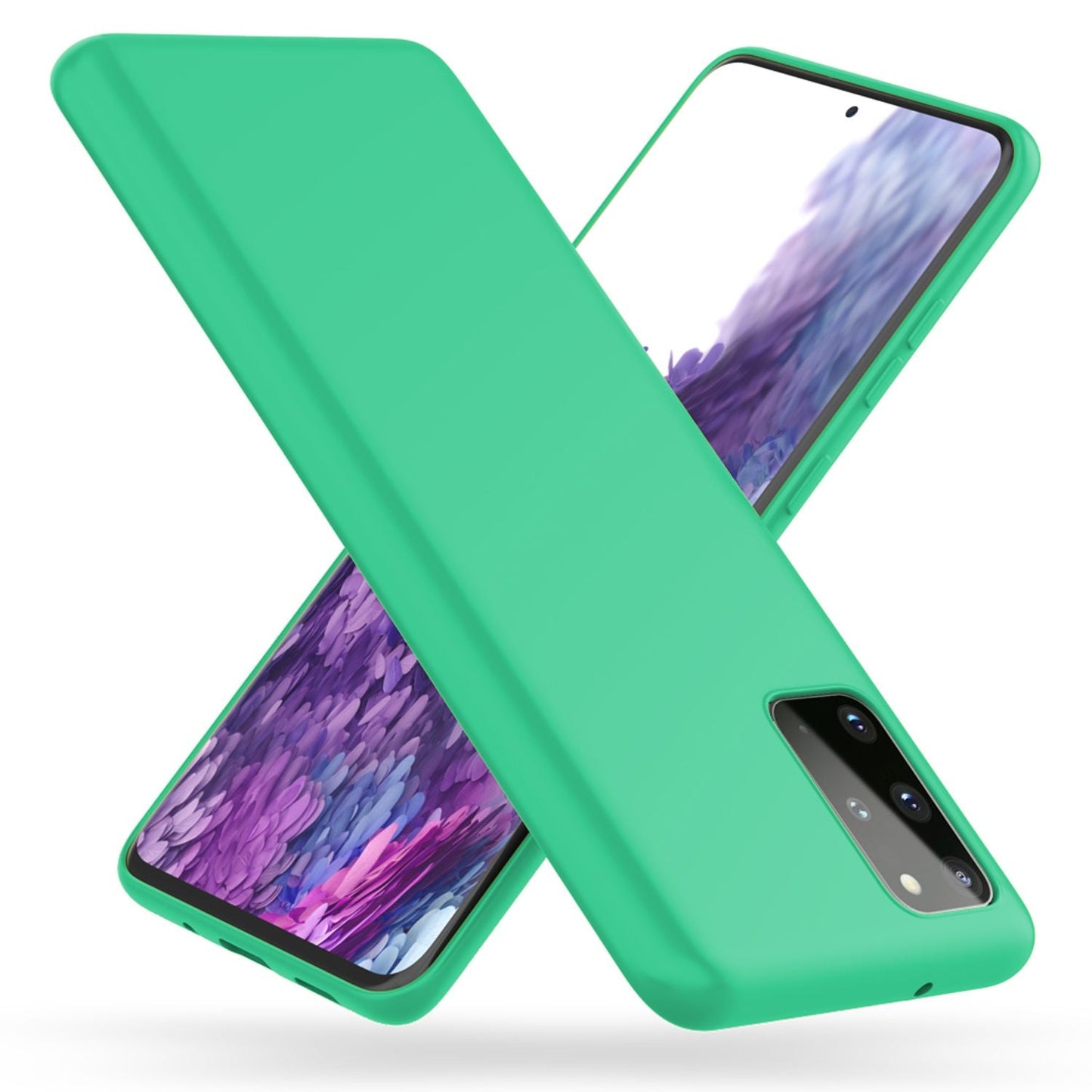 NALIA Neon símahulstur fyrir Samsung Galaxy S20 Plus, sílikonhulstur fyrir síma