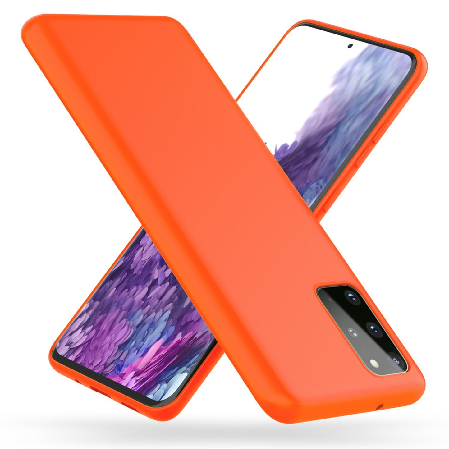 NALIA Neon símahulstur fyrir Samsung Galaxy S20 Plus, sílikonhulstur fyrir síma