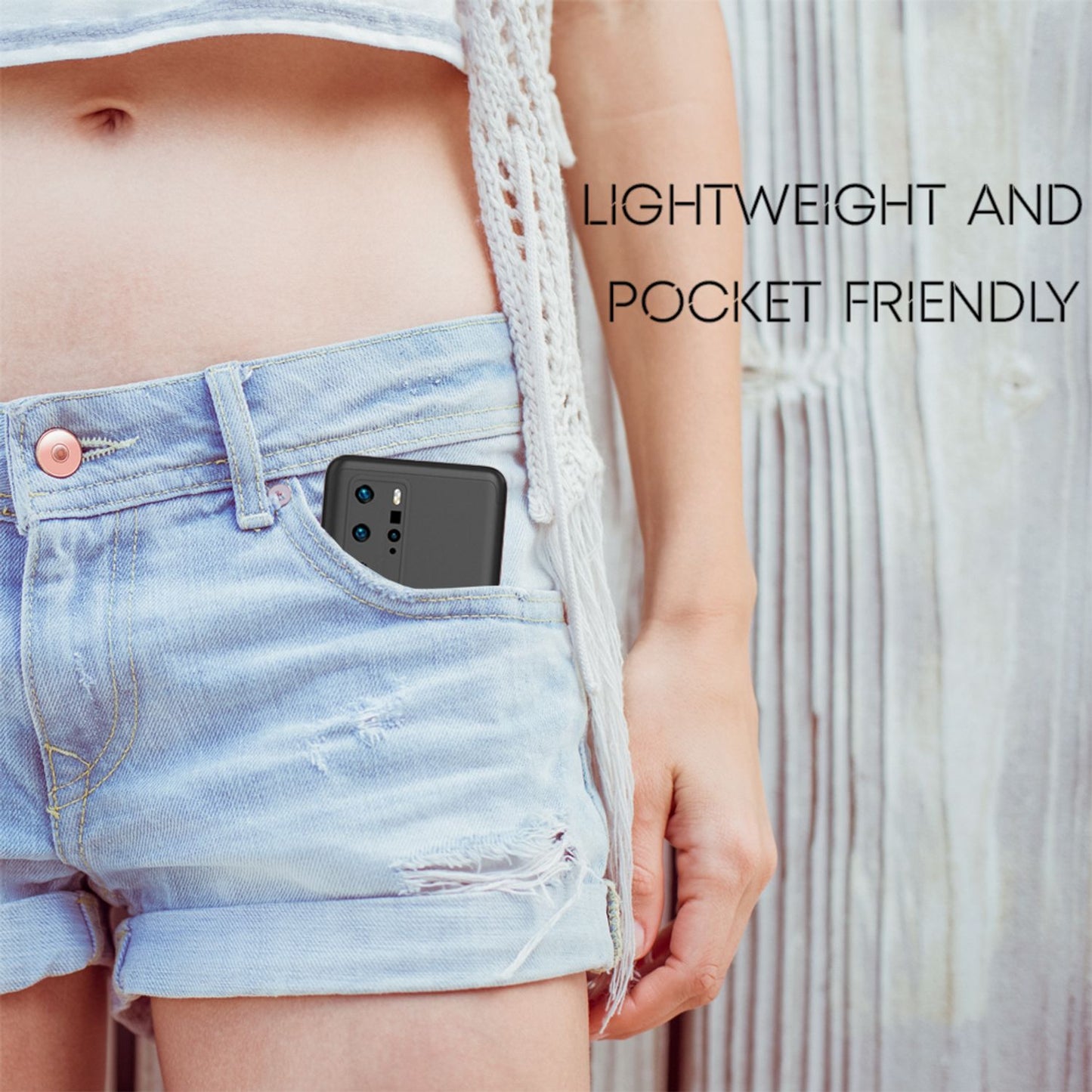 NALIA 360 Degree Phone Case for Huawei P40 Pro, Hard Case Cover &amp; 2 Protective Films