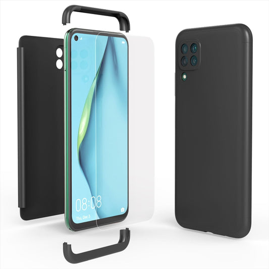 NALIA 360 Degree Phone Case for Huawei P40 lite, Full Cover Case Bumper &amp; Glass