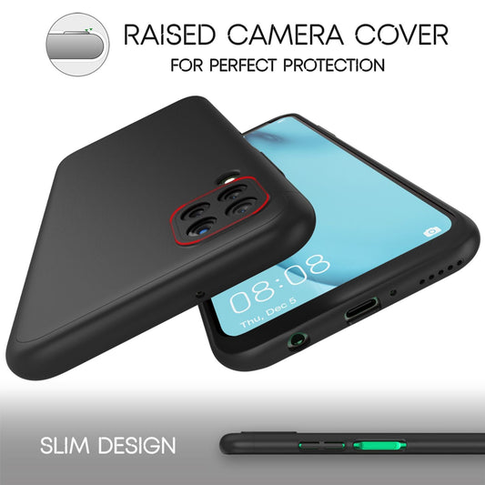 NALIA 360 Degree Phone Case for Huawei P40 lite, Full Cover Case Bumper &amp; Glass