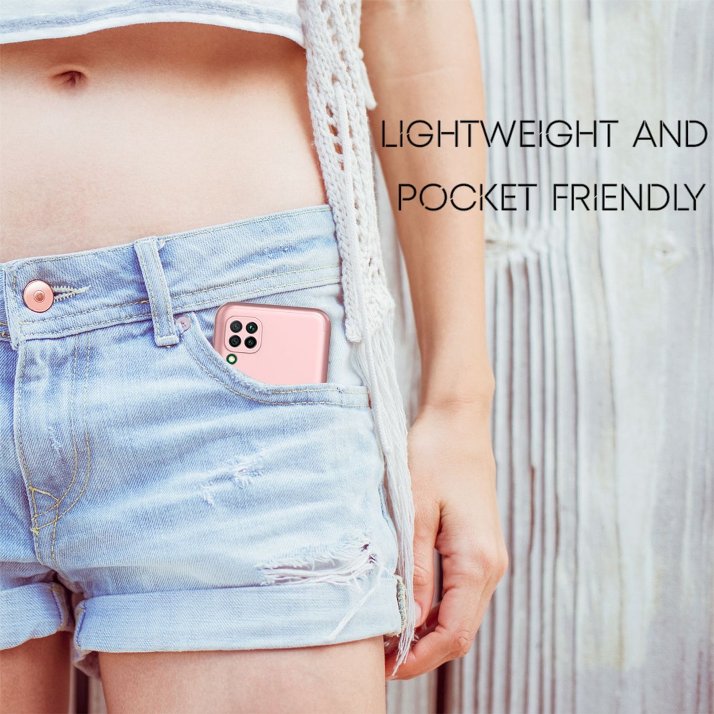 NALIA 360 Degree Phone Case for Huawei P40 lite, Full Cover Case Bumper &amp; Glass