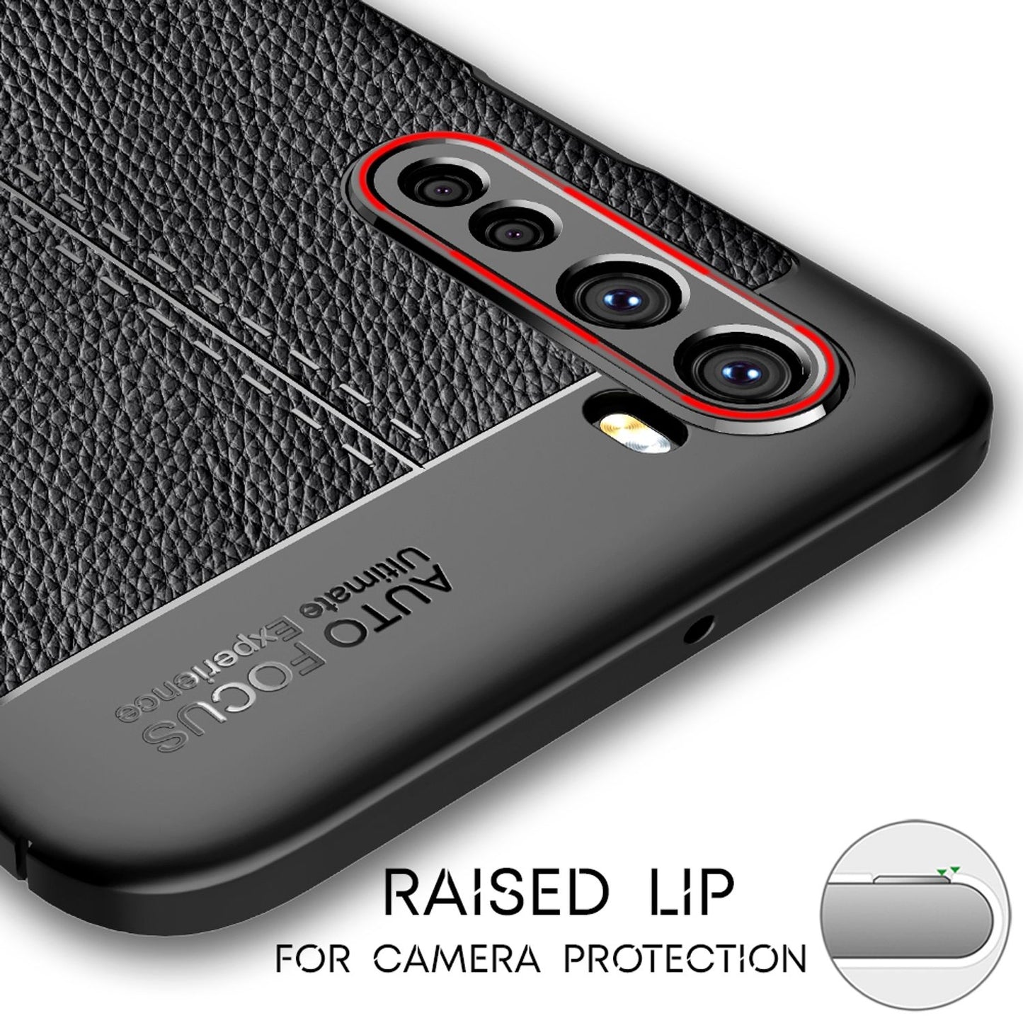 NALIA Design símahulstur fyrir OnePlus Nord, leðurlíkt símahulstur með stuðara