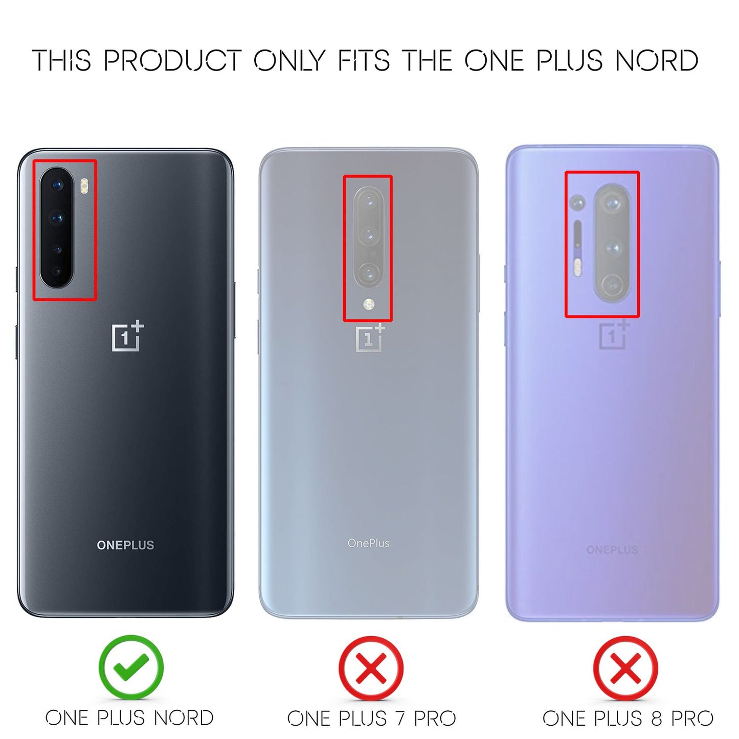 NALIA Design símahulstur fyrir OnePlus Nord, leðurlíkt símahulstur með stuðara