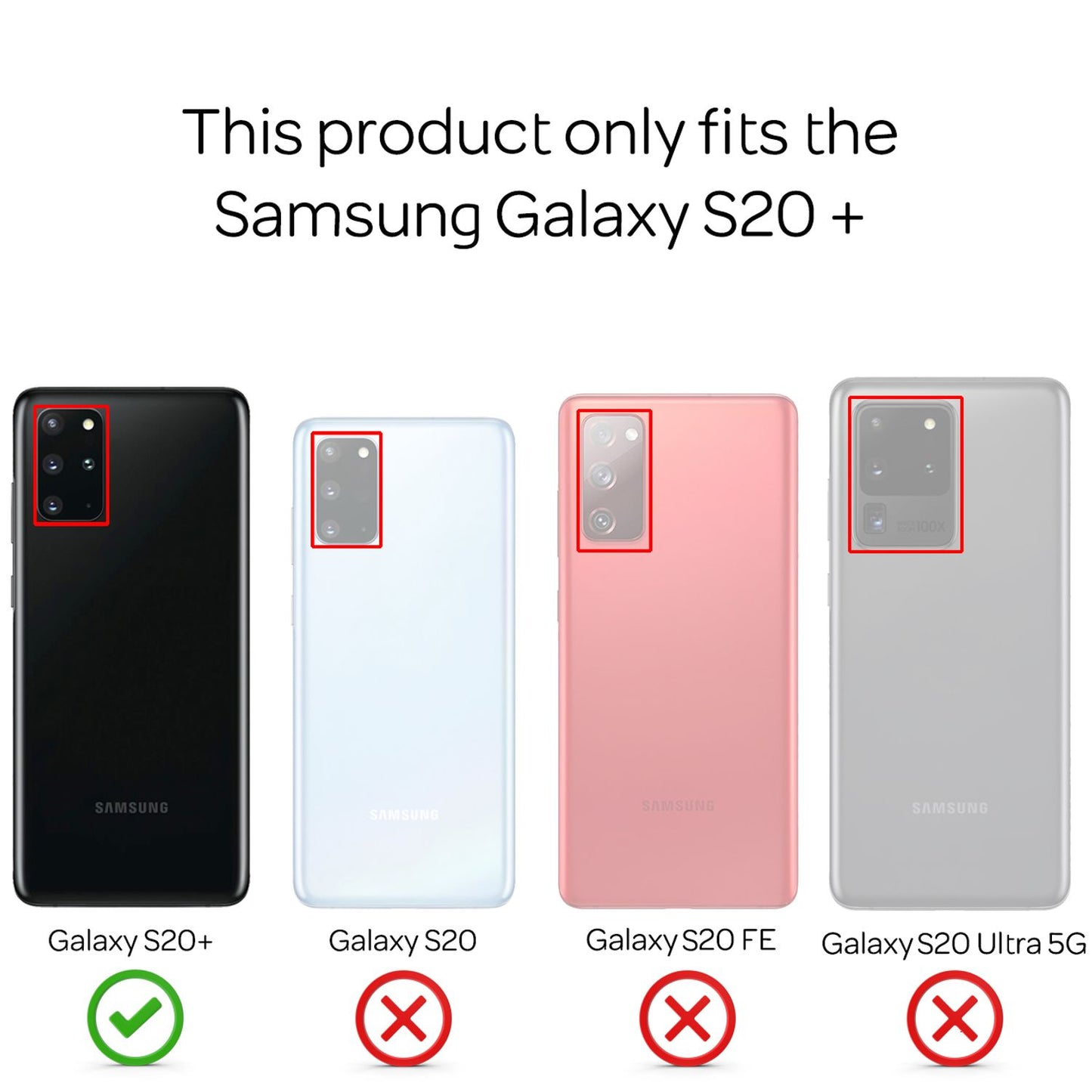 NALIA 360° símahulstur fyrir Samsung Galaxy S20 Plus, gegnsætt hlífðarhulstur