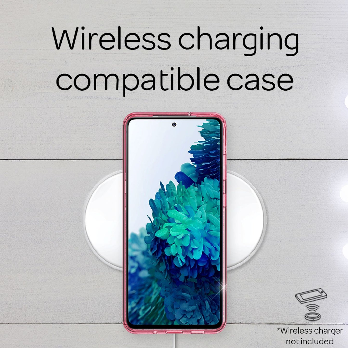 NALIA Glitzer Handyhülle für Samsung Galaxy S20 FE, Bling Handy Cover Schutz Case TPU