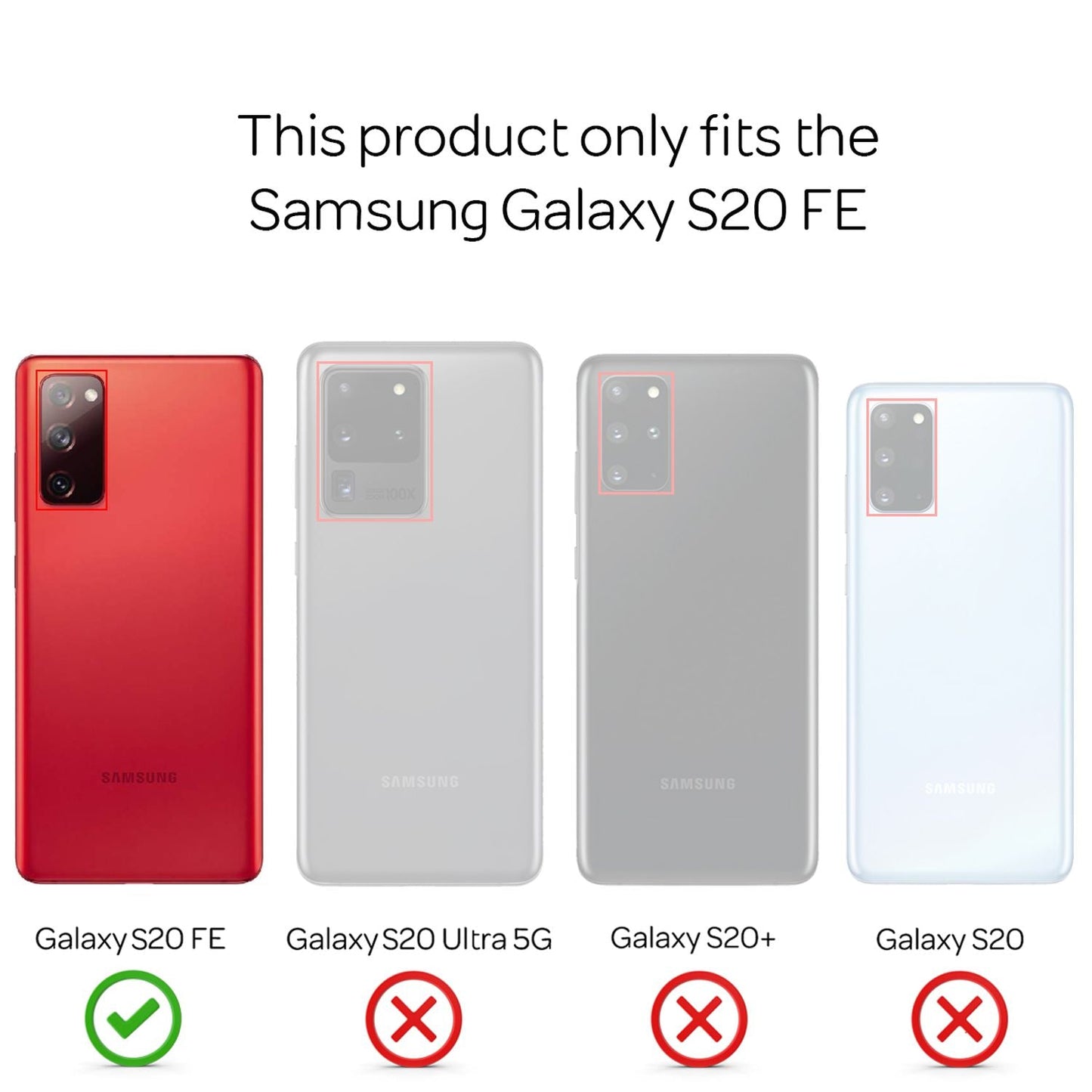 NALIA leðurhulstur fyrir Samsung Galaxy S20 FE, sílikon símahulstur úr TPU