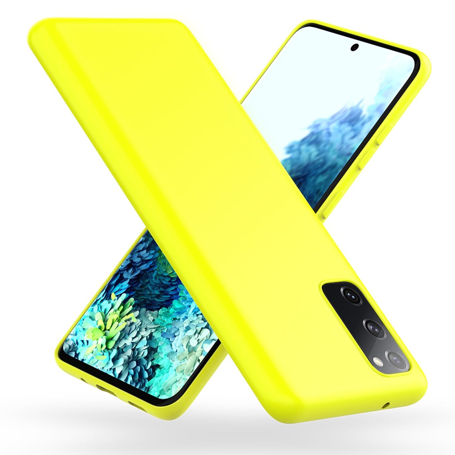 NALIA Neon Case for Samsung Galaxy S20 FE, Slim Phone Case Protective Cover