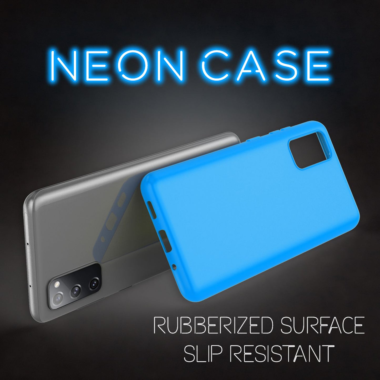 NALIA Neon Case for Samsung Galaxy S20 FE, Slim Phone Case Protective Cover