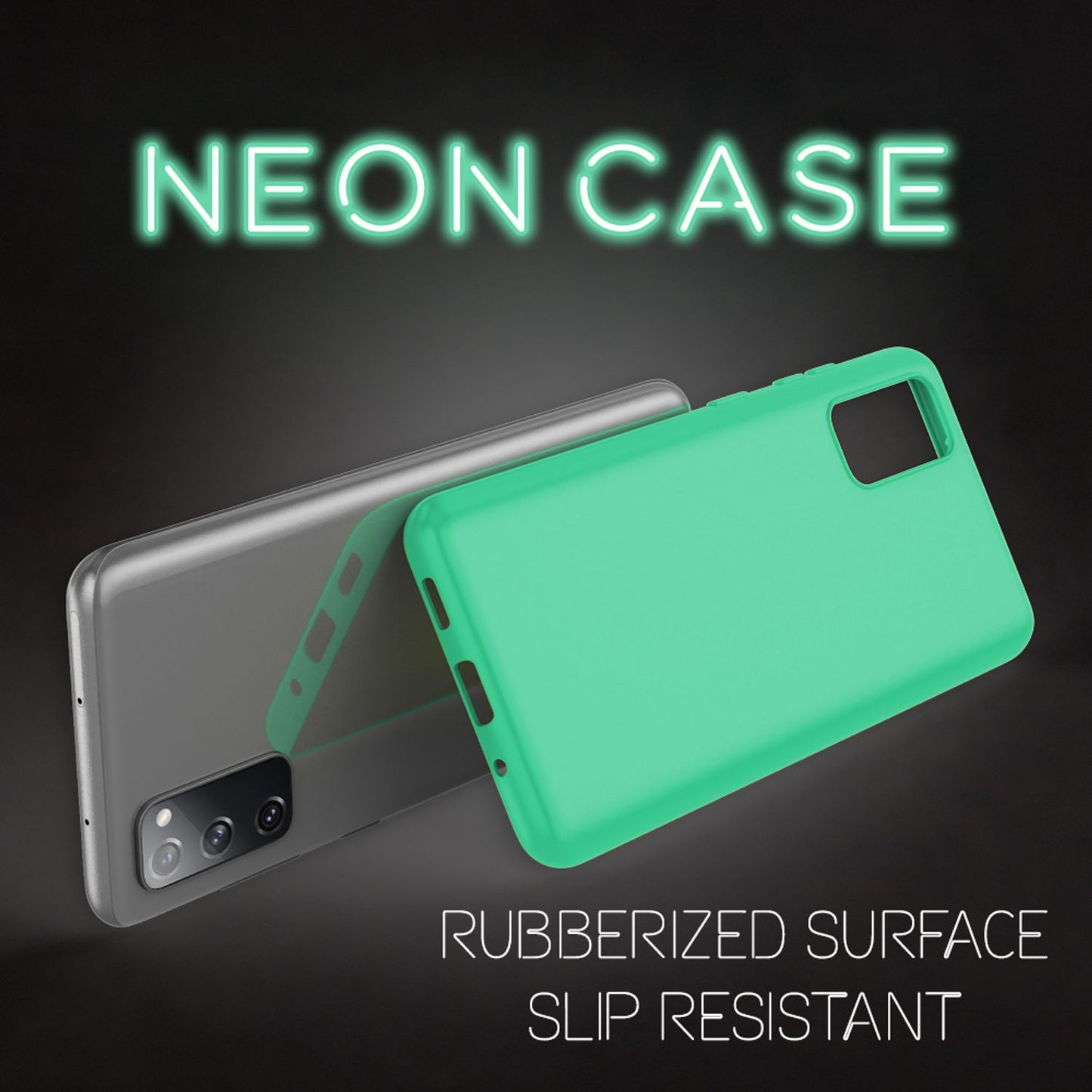 NALIA Neon Case for Samsung Galaxy S20 FE, Slim Phone Case Protective Cover
