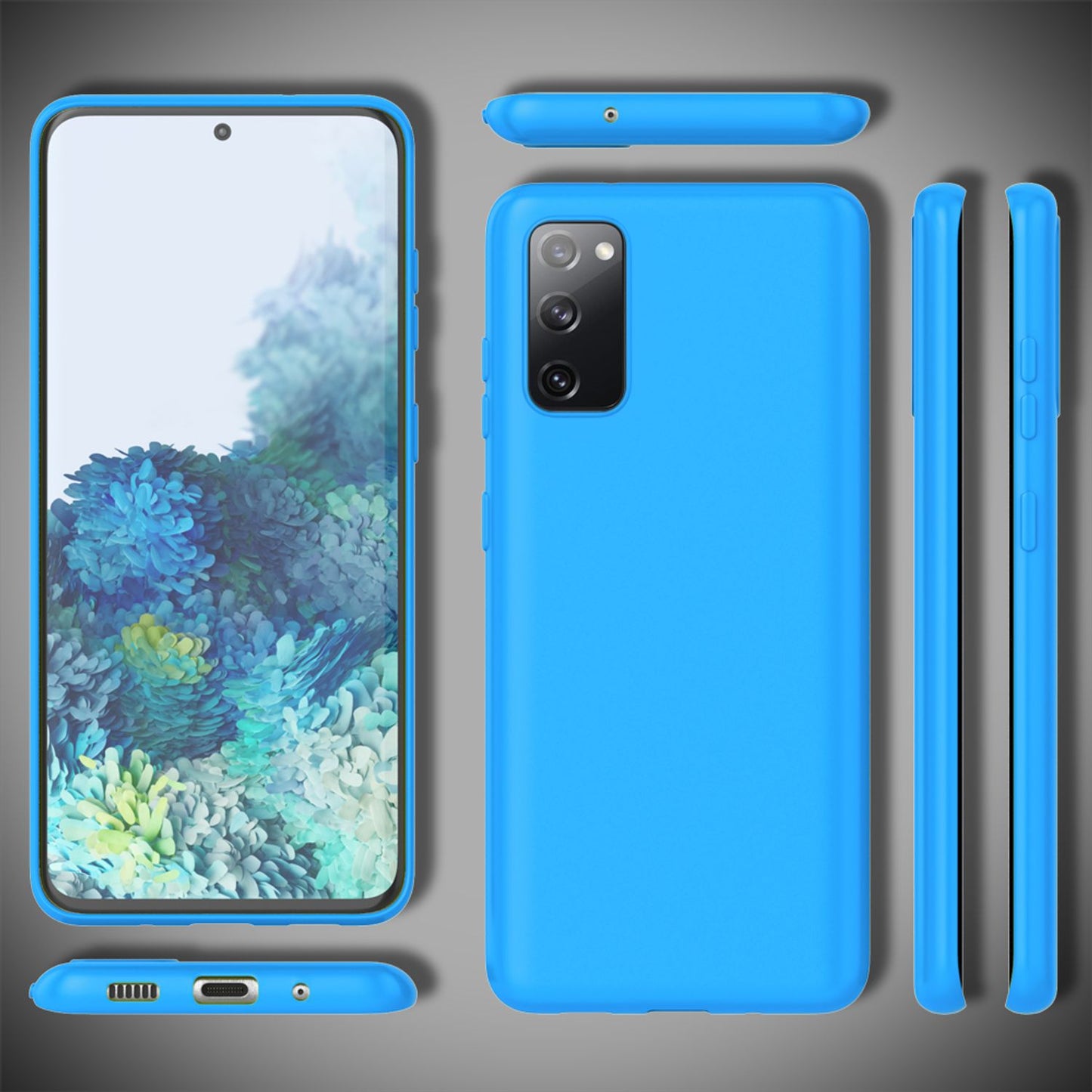 NALIA Neon Case for Samsung Galaxy S20 FE, Slim Phone Case Protective Cover