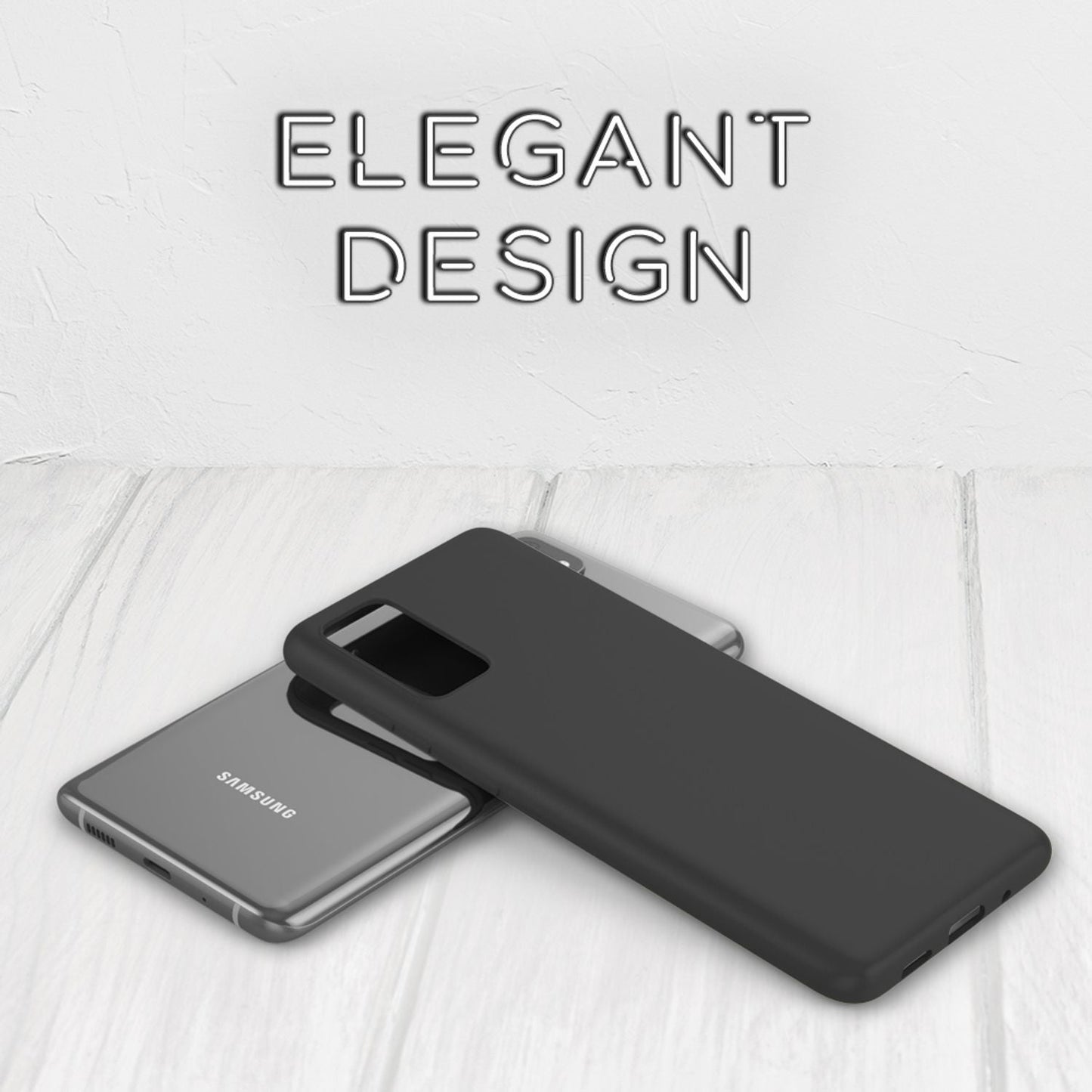 NALIA Neon Case for Samsung Galaxy S20 FE, Slim Phone Case Protective Cover