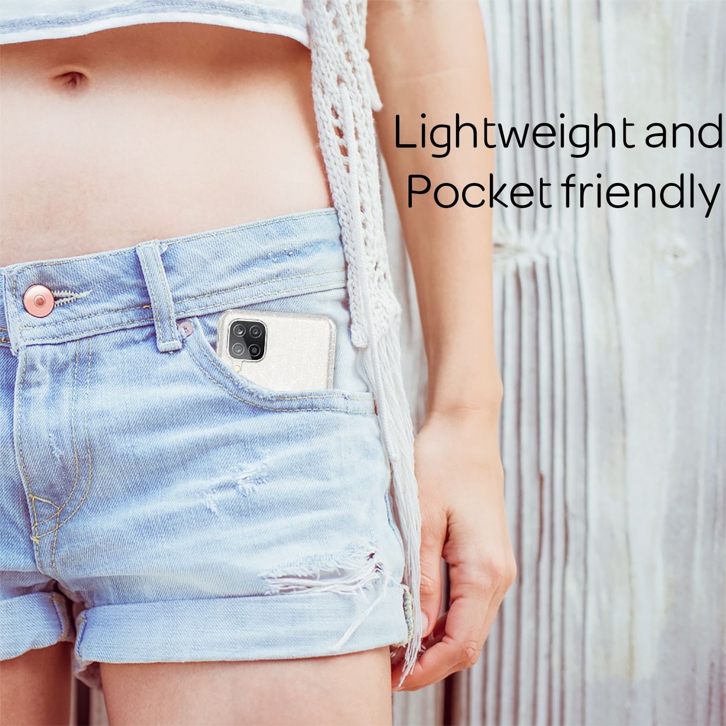 NALIA Glitter Phone Case for Samsung Galaxy A12, Glitter Phone Case Cover Protective Case