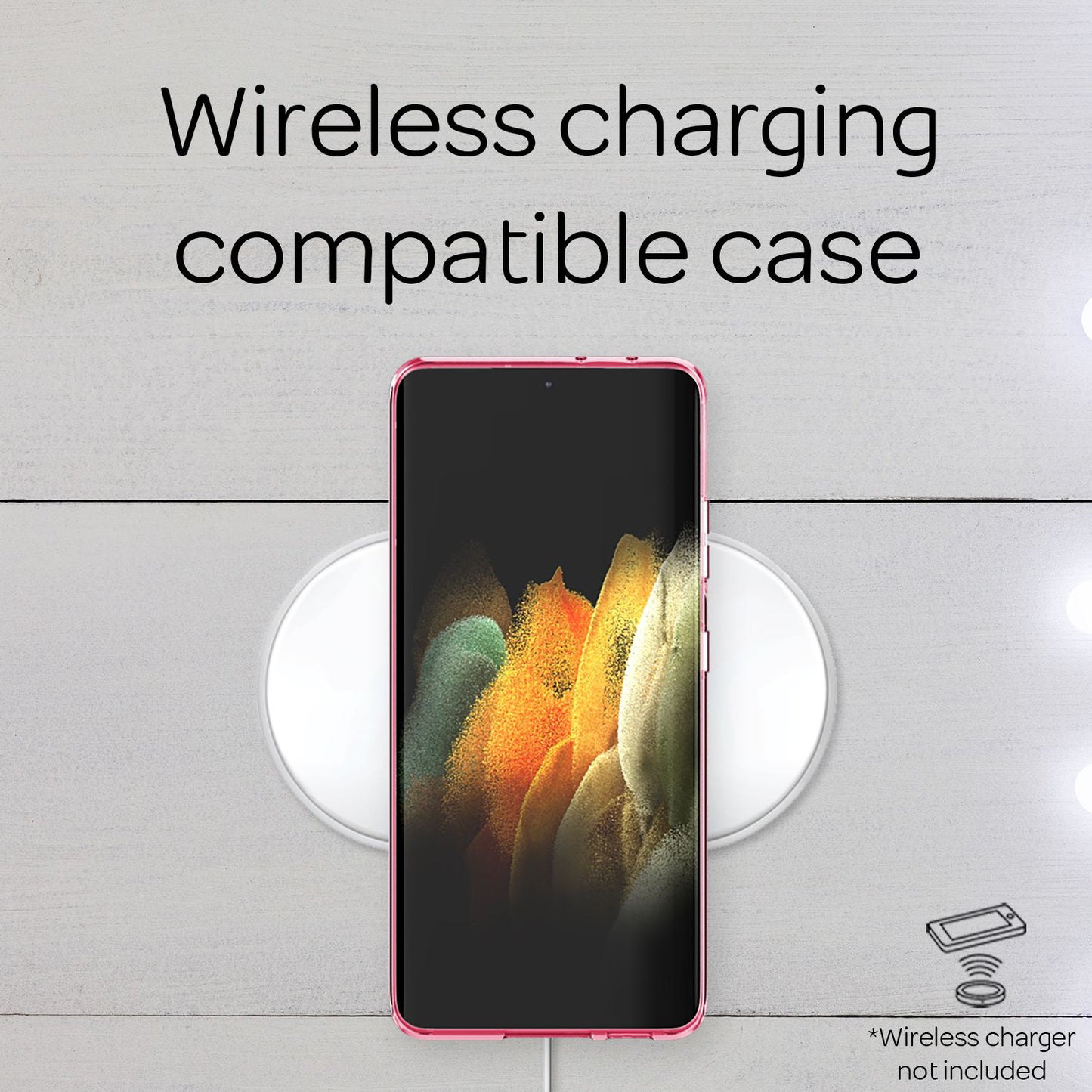 NALIA glitrandi símahulstur fyrir Samsung Galaxy S21 Ultra, demantshulstur með glitrandi bling-mynstri