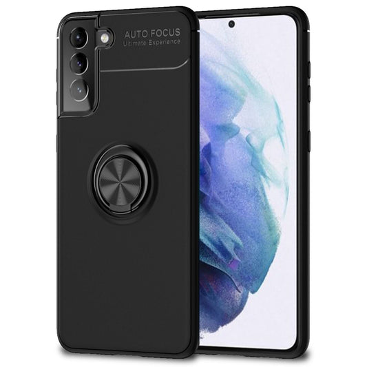 NALIA Ring símahulstur fyrir Samsung Galaxy S21, hlífðarhulstur með stuðara