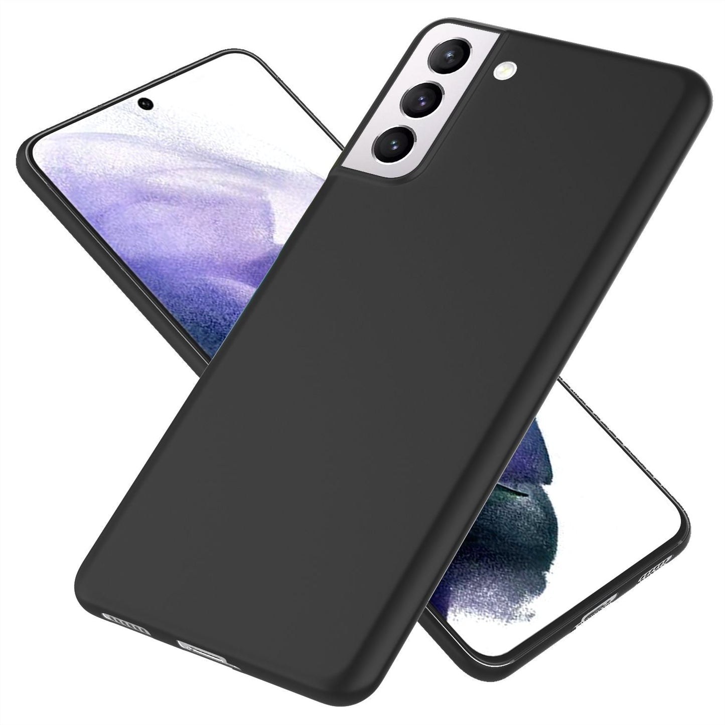 NALIA Extra Þunnt Hart Hulstur fyrir Samsung Galaxy S21 Plus, Þunnt Símahulstur