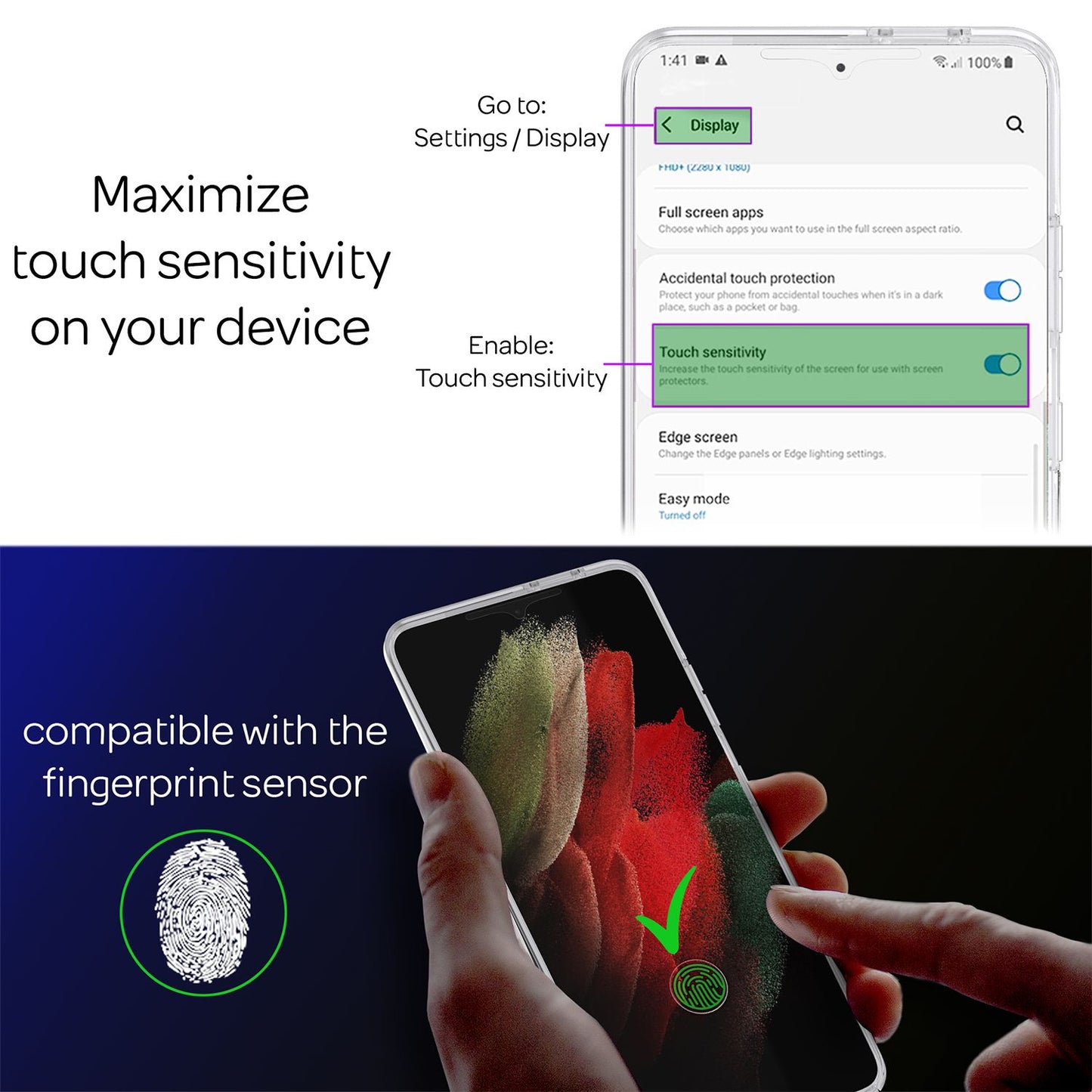 NALIA 360 Grad Handy Hülle für Samsung Galaxy S21 Ultra, Transparenter Komplettschutz