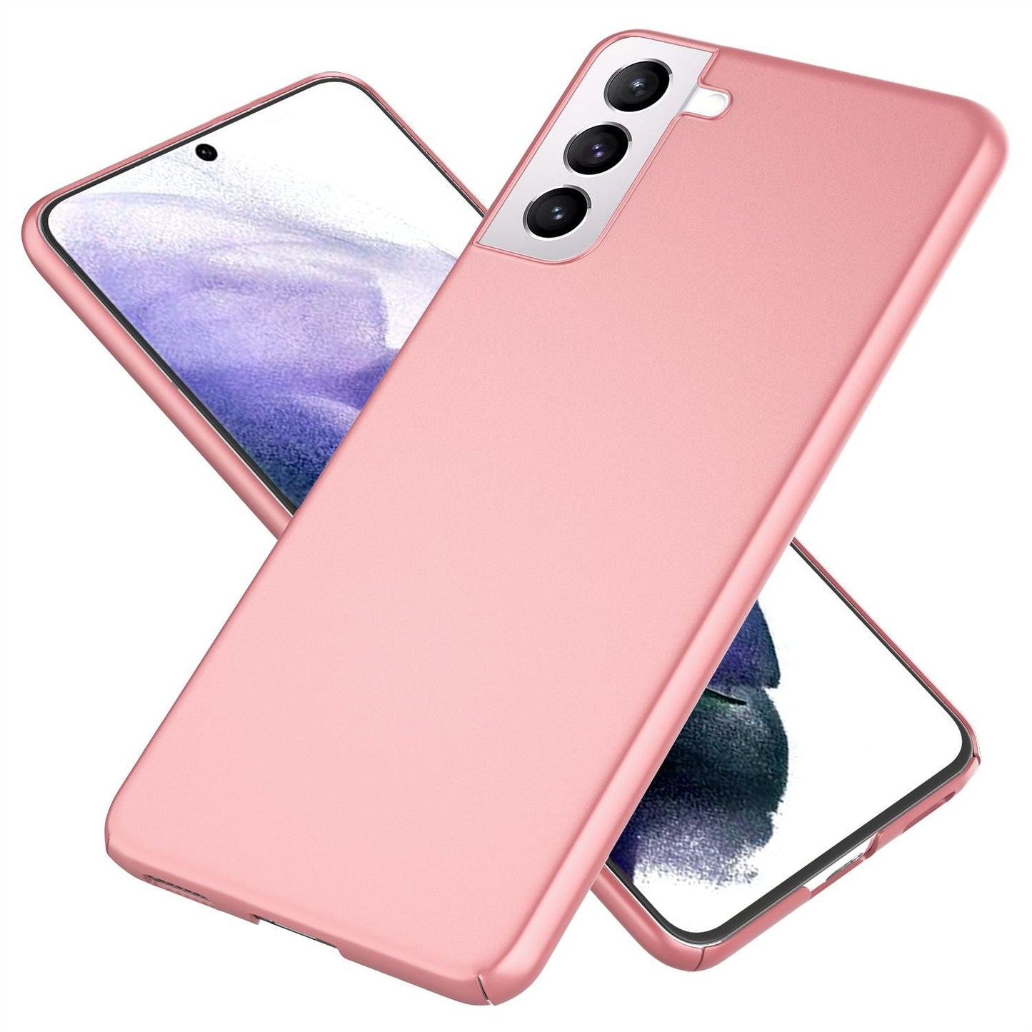 NALIA Hard Case for Samsung Galaxy S21 Plus, Slim Phone Case Cover Bumper Case