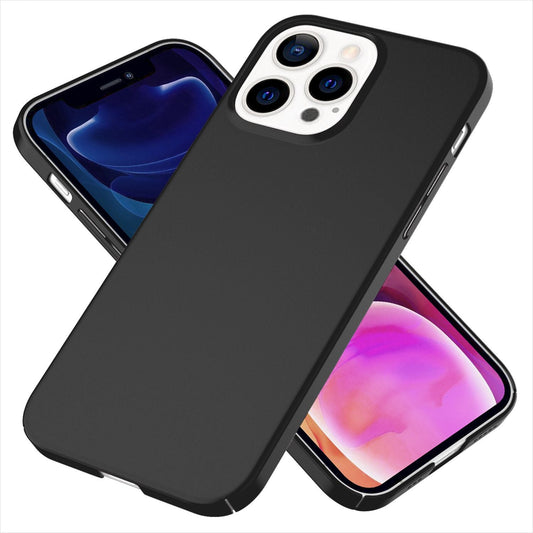 NALIA 0.5mm Thin Phone Case for iPhone 13 Pro Max, Matte Hard Case Cover Bumper