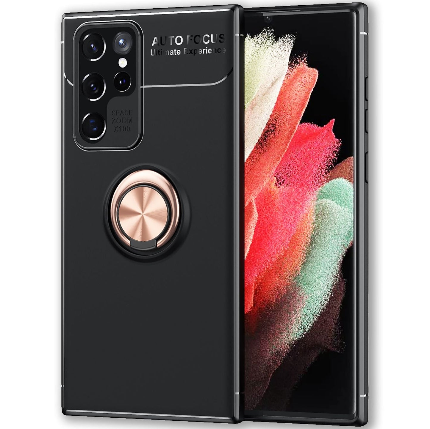 NALIA Ring Case for Samsung Galaxy S22 Ultra