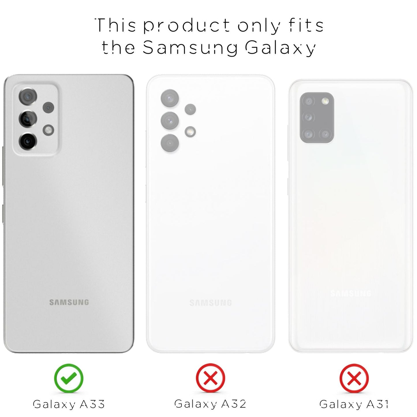 Fyrir Samsung Galaxy A33 - Litríkt Neon sílikon hulstur, rennandi, þunnt hlífðarhulstur