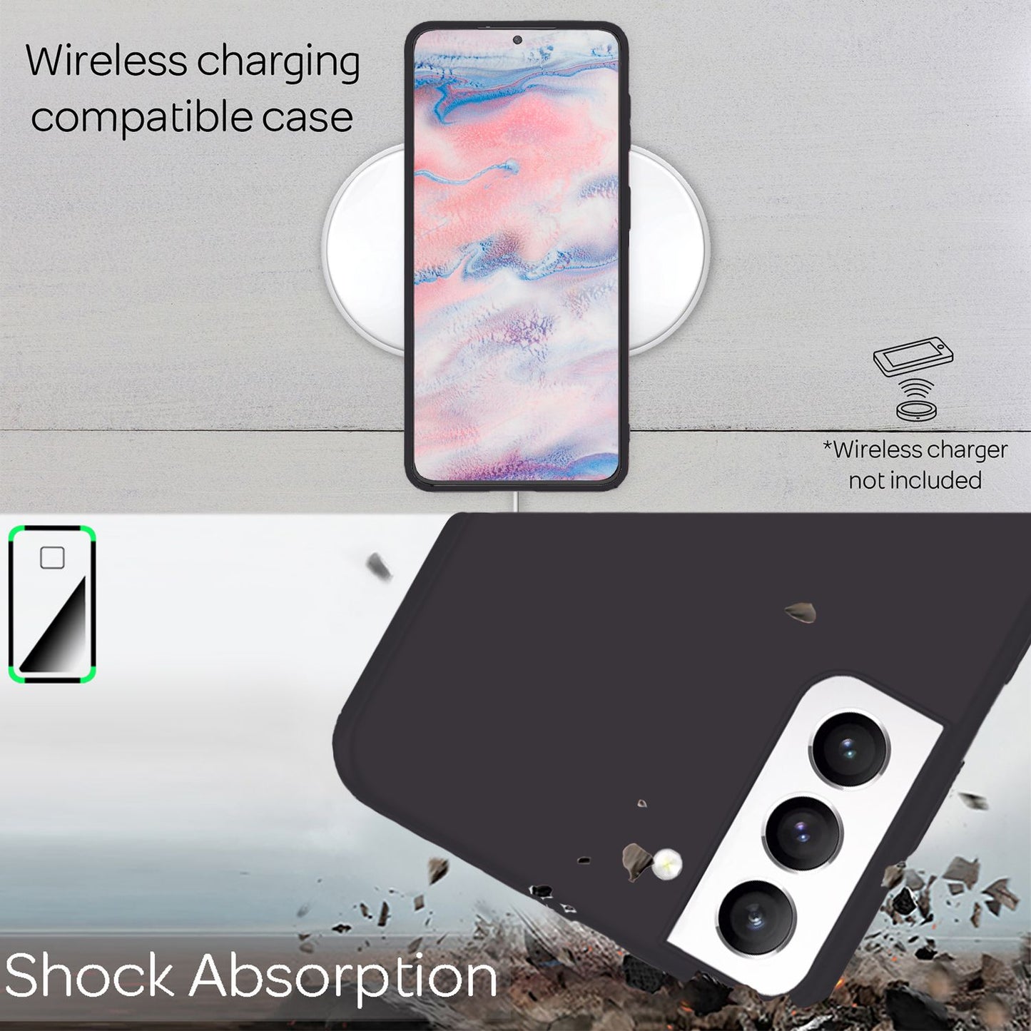 NALIA Ultra-Dünnes Hardcase für Samsung Galaxy S22