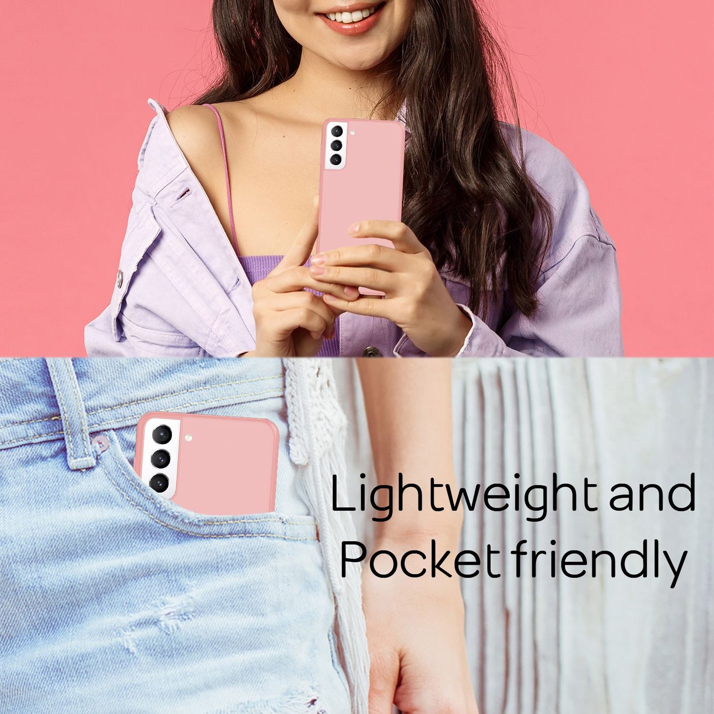 NALIA Ultra-Dünnes Hardcase für Samsung Galaxy S22