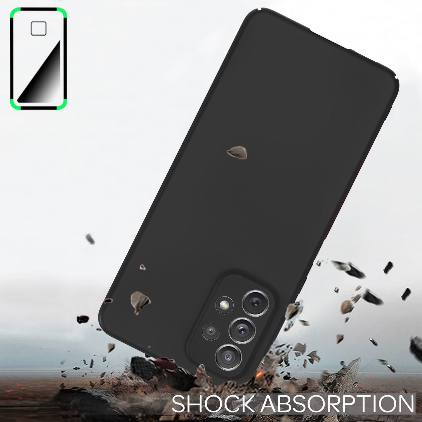 Ultra-thin hard case for Samsung Galaxy A53 - Slim-fit matte phone case