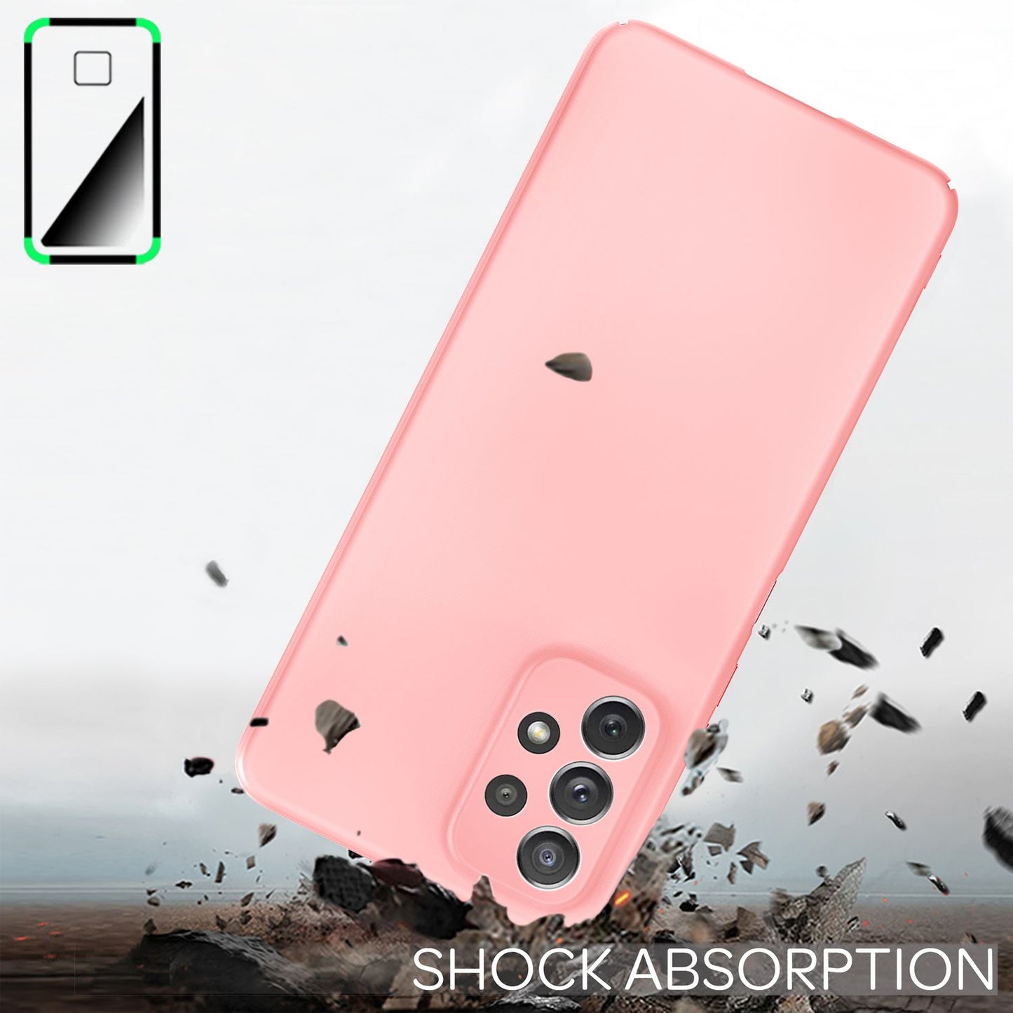 Ultra-thin hard case for Samsung Galaxy A53 - Slim-fit matte phone case