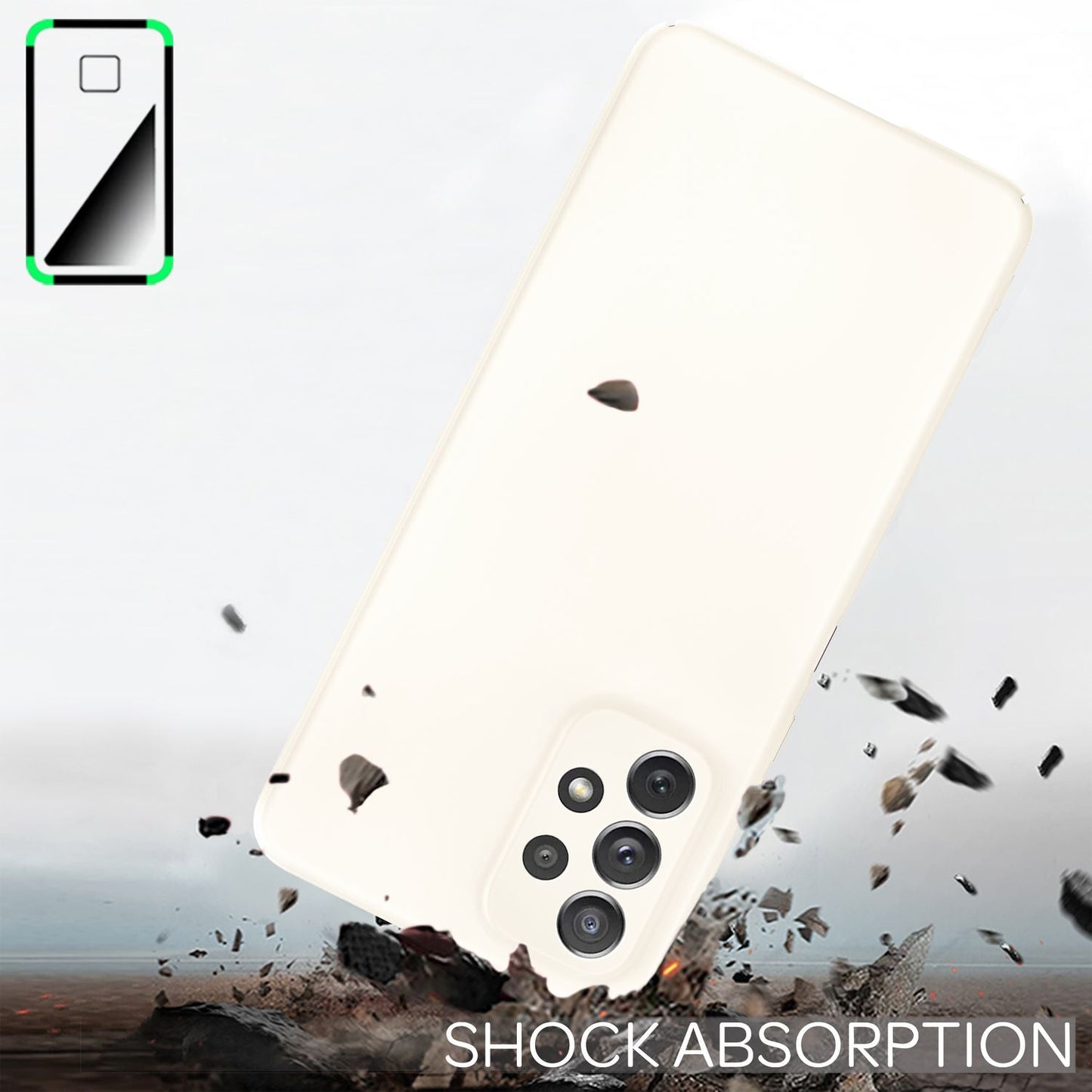 Ultra-thin hard case for Samsung Galaxy A53 - Slim-fit matte phone case